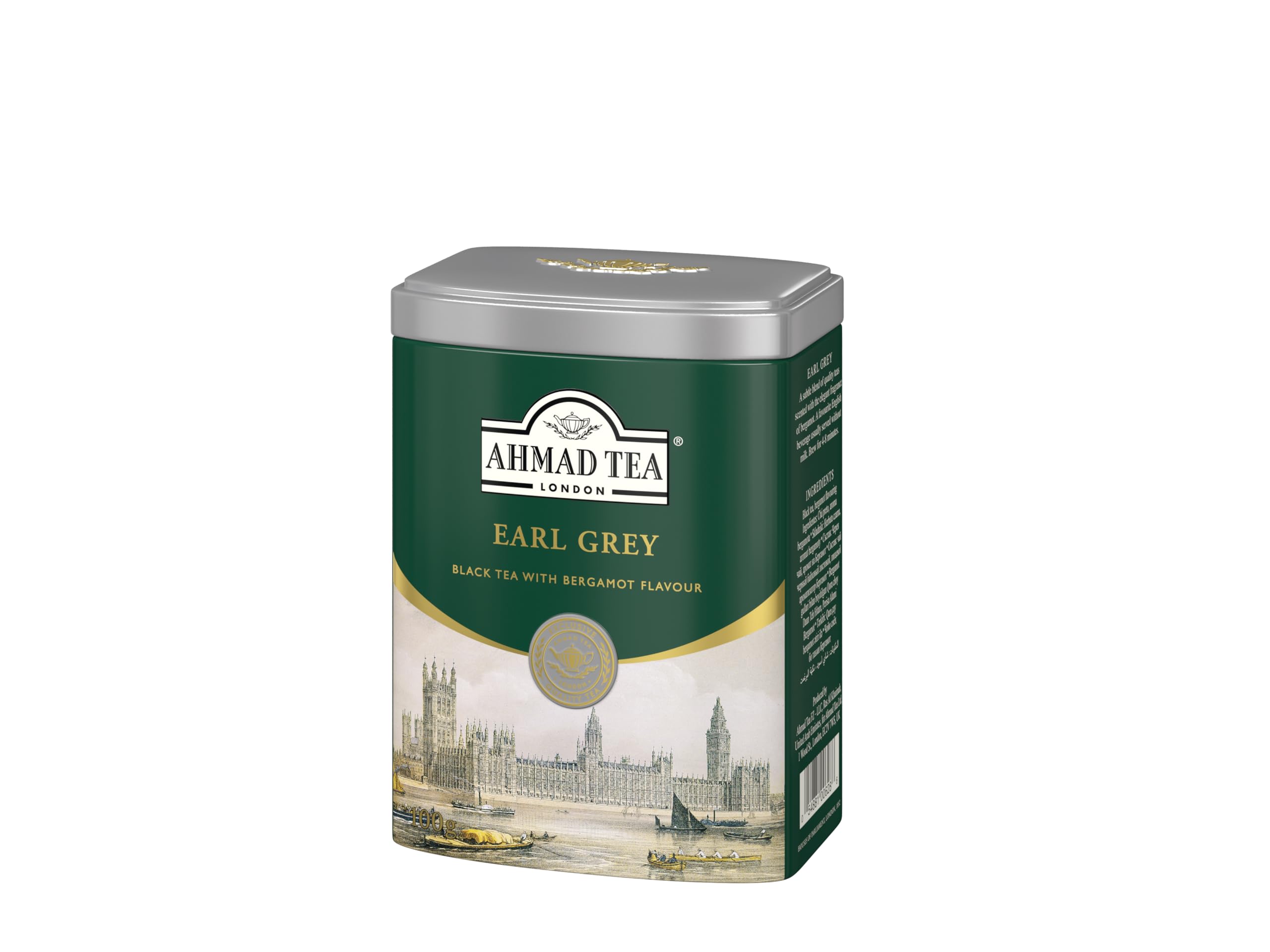 Ahmad Tea Caddy Gift Tin, English Scene, Earl Grey, 100 Gram - Image 6