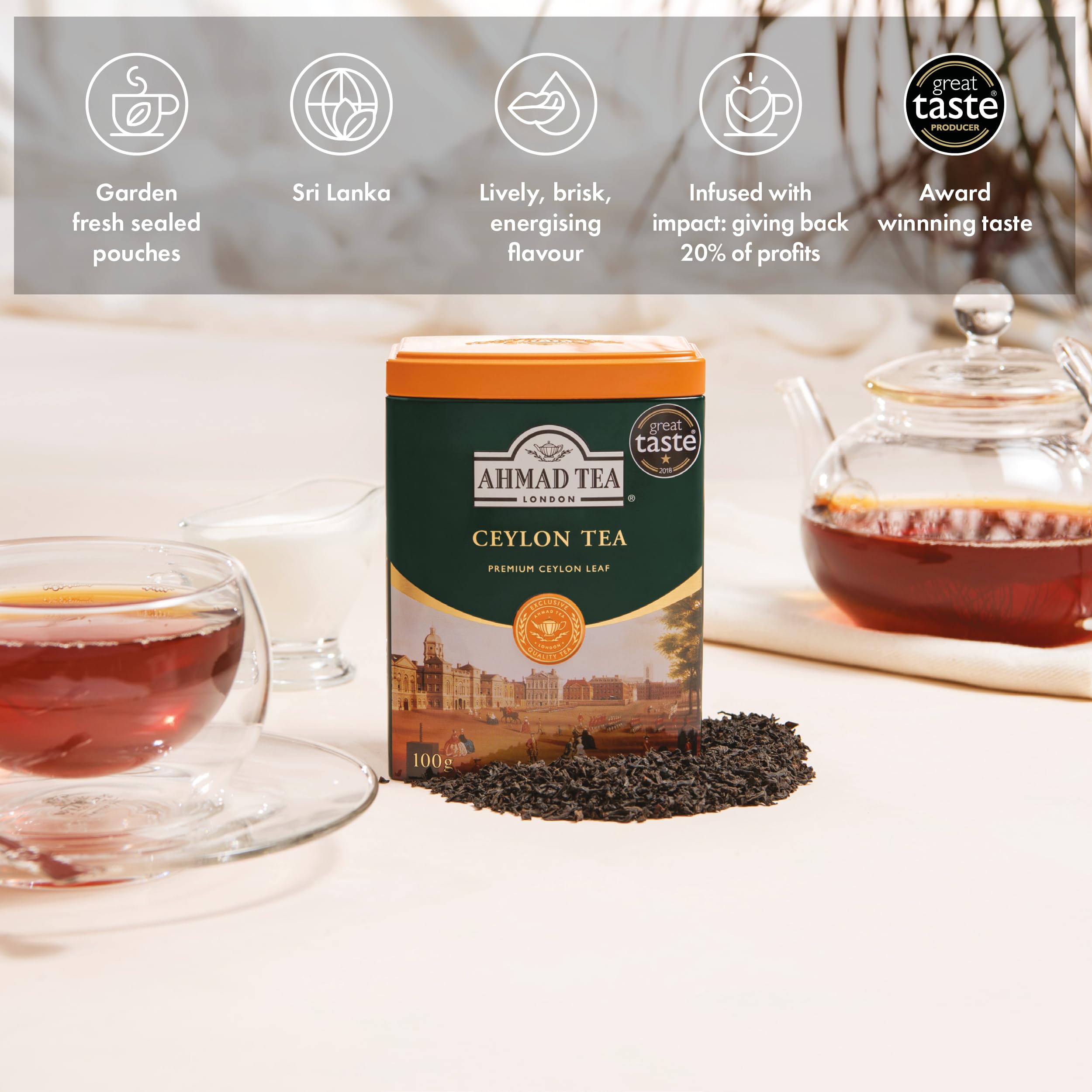 Ahmad Tea Ceylon Tea, 100 g - Image 6